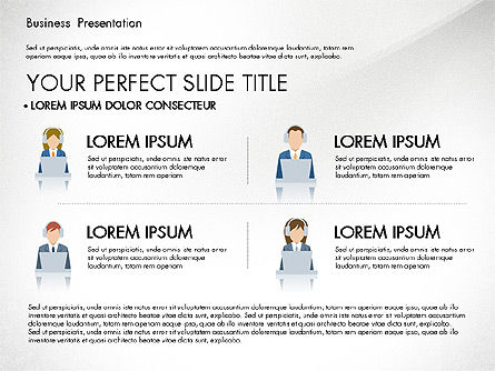 Online Course Presentation Concept, Slide 4, 03233, Education Charts and Diagrams — PoweredTemplate.com