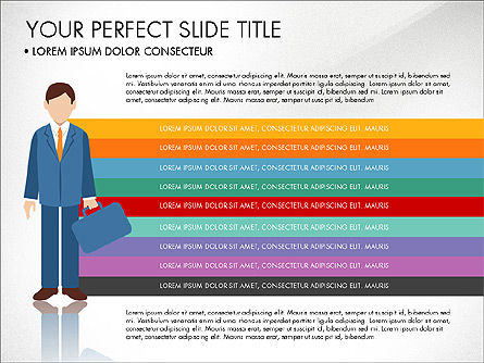 Business People Presentation Concept, Slide 2, 03239, Shapes — PoweredTemplate.com