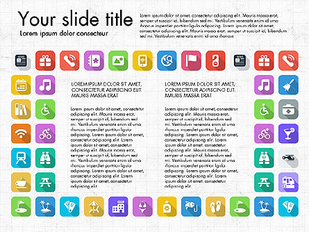 Lifestyle Icon Set, Slide 16, 03242, Icons — PoweredTemplate.com