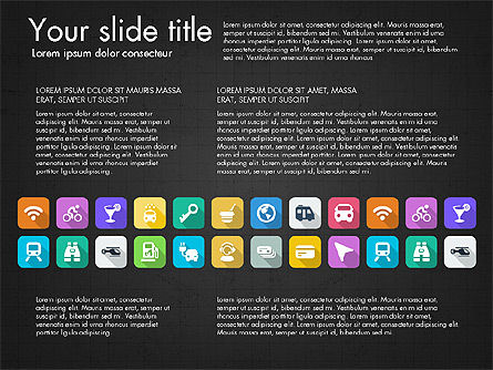 Lifestyle Icon Set, Slide 3, 03242, Icons — PoweredTemplate.com