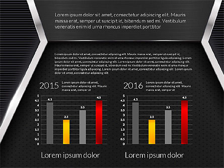 Modèle de présentation axé sur les données du profil de l'entreprise, Diapositive 10, 03250, Schémas, graphiques de données — PoweredTemplate.com
