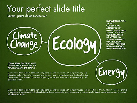 Ecology Mind Maps, Slide 2, 03254, Business Models — PoweredTemplate.com