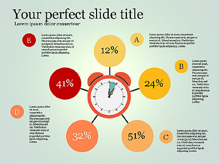 Modèle de présentation efficace de gestion du temps, Diapositive 10, 03255, Modèles de présentations — PoweredTemplate.com