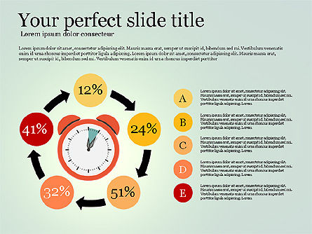 Effective Time Management Presentation Template, Slide 13, 03255, Presentation Templates — PoweredTemplate.com