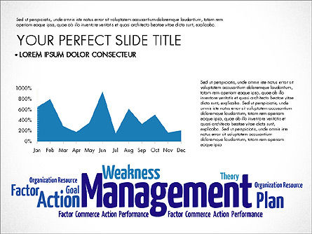 Parola di affari modello nuvola di presentazione, Slide 4, 03256, Modelli Presentazione — PoweredTemplate.com