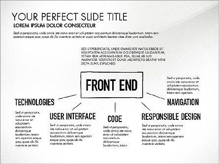 Schéma de production du site Web, Diapositive 4, 03260, Modèles commerciaux — PoweredTemplate.com