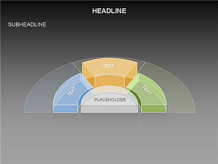 Cuadro de herramientas del cuadro del calibrador, Diapositiva 35, 03264, Diagramas de la etapa — PoweredTemplate.com