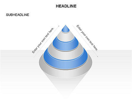 Caja de herramientas de capas de pirámide, Diapositiva 41, 03265, Formas — PoweredTemplate.com