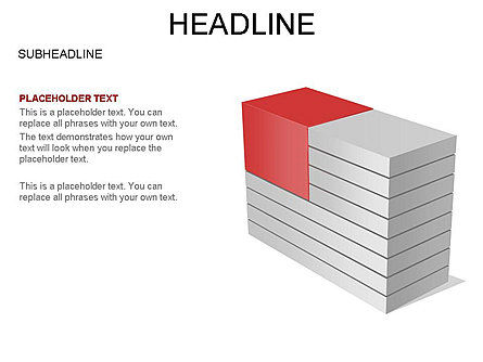 Caja de herramientas de rectángulo en capas, Diapositiva 32, 03267, Formas — PoweredTemplate.com