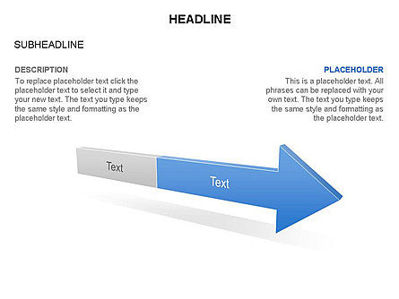 Staged Arrow Process Toolbox, Slide 2, 03271, Process Diagrams — PoweredTemplate.com