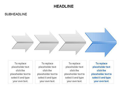Línea de tiempo, Diapositiva 19, 03273, Timelines & Calendars — PoweredTemplate.com