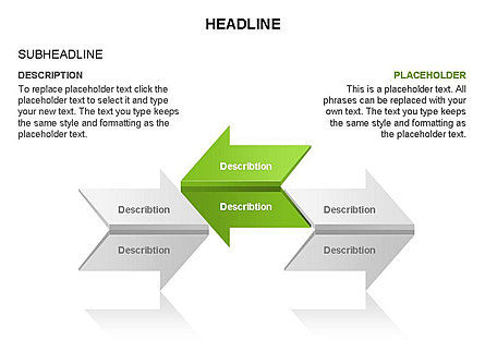 Timeline freccia Toolbox, Slide 24, 03273, Timelines & Calendars — PoweredTemplate.com