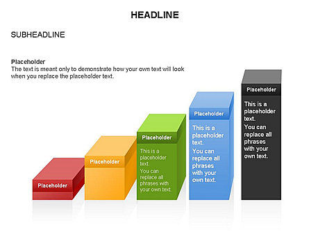 Langkah Demi Langkah Toolbox, Slide 18, 03286, Diagram Panggung — PoweredTemplate.com