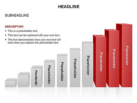 Boîte à outils étape par étape, Diapositive 25, 03286, Schémas d'étapes — PoweredTemplate.com