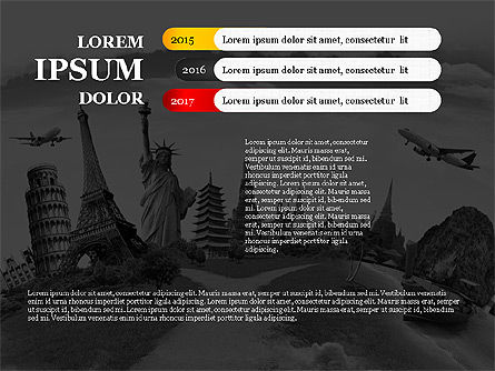 Zakelijke presentatie concept van template, Dia 5, 03293, Presentatie Templates — PoweredTemplate.com