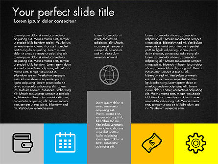 Company Profile Presentation in Flat Design Style, Slide 12, 03296, Presentation Templates — PoweredTemplate.com