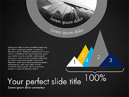 Présentation du profil de l'entreprise en style design plat, Diapositive 13, 03296, Modèles de présentations — PoweredTemplate.com