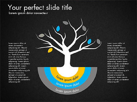 Présentation du profil de l'entreprise en style design plat, Diapositive 16, 03296, Modèles de présentations — PoweredTemplate.com