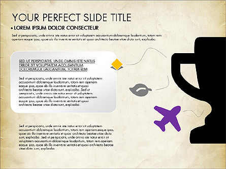 Approccio creativo presentazione concetto, Slide 2, 03297, Modelli Presentazione — PoweredTemplate.com