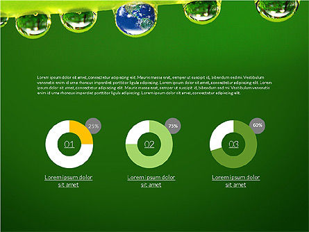 Dati ecologia guidato modello di presentazione, Slide 3, 03301, Modelli Presentazione — PoweredTemplate.com