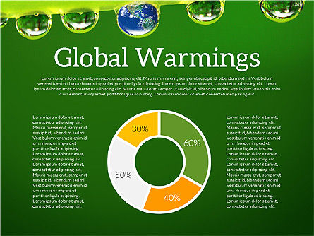 Modèle de présentation écologique piloté par données, Diapositive 8, 03301, Modèles de présentations — PoweredTemplate.com