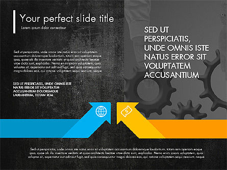 蓝色和橙色的演示概念, 幻灯片 12, 03307, 演示模板 — PoweredTemplate.com