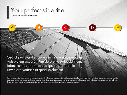 企业风格的演讲概念, 幻灯片 3, 03311, 演示模板 — PoweredTemplate.com