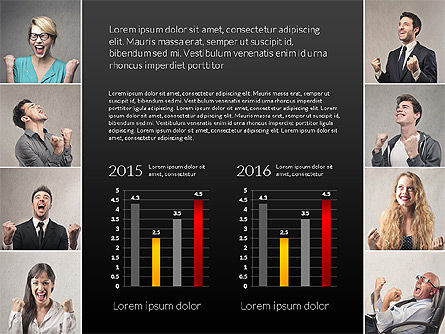Modèle de présentation de profil d'entreprise piloté par les données, Diapositive 10, 03316, Schémas, graphiques de données — PoweredTemplate.com