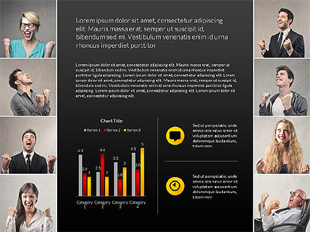 Modèle de présentation de profil d'entreprise piloté par les données, Diapositive 16, 03316, Schémas, graphiques de données — PoweredTemplate.com
