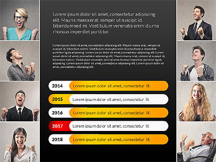 Modèle de présentation de profil d'entreprise piloté par les données, Diapositive 5, 03316, Schémas, graphiques de données — PoweredTemplate.com