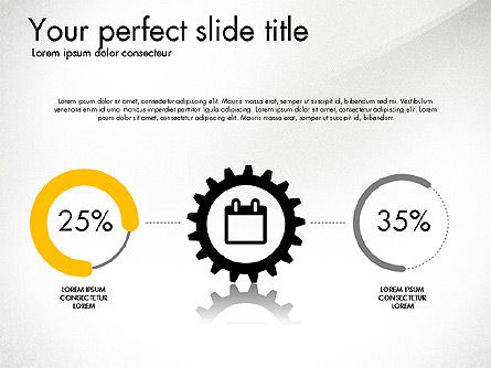 Cogwheel Gears Presentación Concepto, Diapositiva 6, 03317, Plantillas de presentación — PoweredTemplate.com