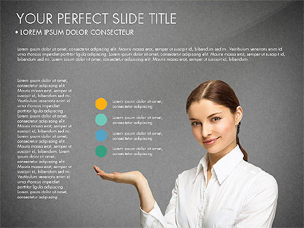 Diagrama de la etapa con la gente de negocios, Diapositiva 14, 03319, Diagramas de la etapa — PoweredTemplate.com