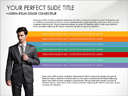 Schéma de scène avec les gens d'affaires, Diapositive 2, 03319, Schémas d'étapes — PoweredTemplate.com