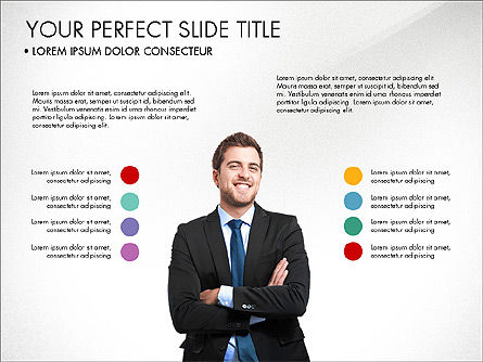 Diagrama de la etapa con la gente de negocios, Diapositiva 5, 03319, Diagramas de la etapa — PoweredTemplate.com
