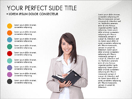 Schéma de scène avec les gens d'affaires, Diapositive 8, 03319, Schémas d'étapes — PoweredTemplate.com