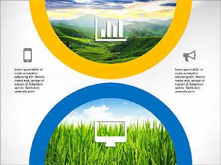 Concept de présentation arrondi, Diapositive 4, 03321, Formes — PoweredTemplate.com