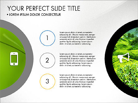 Rounded Presentation Concept, Slide 8, 03321, Shapes — PoweredTemplate.com