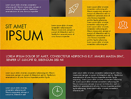 Concept de présentation conçu pour la grille, Diapositive 10, 03335, Modèles de présentations — PoweredTemplate.com