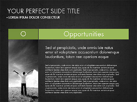 Concept de présentation d'analyse Swot, Diapositive 14, 03337, Modèles commerciaux — PoweredTemplate.com