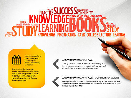Pelatihan Konsep Presentasi Kata Awan, Slide 2, 03338, Bagan dan Diagram Pendidikan — PoweredTemplate.com