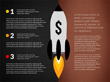 Opzioni e forme, Slide 11, 03341, Diagrammi Palco — PoweredTemplate.com