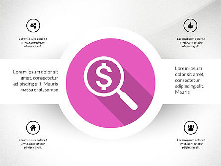 Iconos de estilo de diseño de material, Diapositiva 8, 03343, Iconos — PoweredTemplate.com