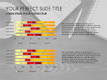 Koleksi Chart Data Driven, Slide 12, 03345, Bagan Grafis — PoweredTemplate.com
