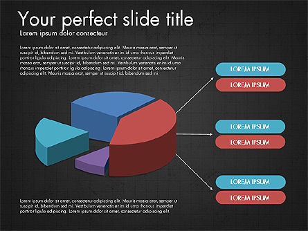 Presentation with Colorful 3D Shapes, Slide 15, 03348, Presentation Templates — PoweredTemplate.com