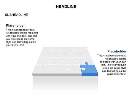 Kotak Peralatan Teka-teki Hilang, Slide 12, 03355, Diagram Puzzle — PoweredTemplate.com