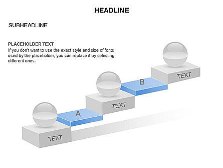 Steps Toolbox, Slide 15, 03359, Stage Diagrams — PoweredTemplate.com