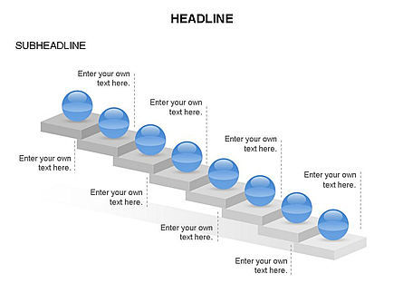 Steps Toolbox, Slide 20, 03359, Stage Diagrams — PoweredTemplate.com
