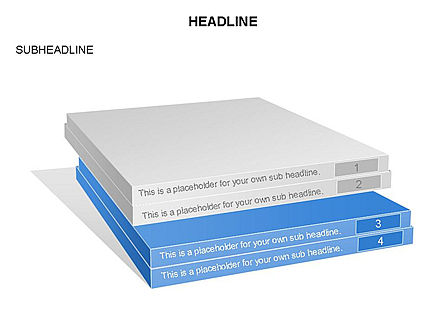 스택 된 플랫폼 도구 상자, 슬라이드 15, 03363, 단계 도표 — PoweredTemplate.com
