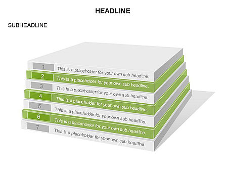 Caja de herramientas de plataformas apiladas, Diapositiva 29, 03363, Diagramas de la etapa — PoweredTemplate.com