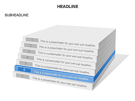 Caja de herramientas de plataformas apiladas, Diapositiva 3, 03363, Diagramas de la etapa — PoweredTemplate.com